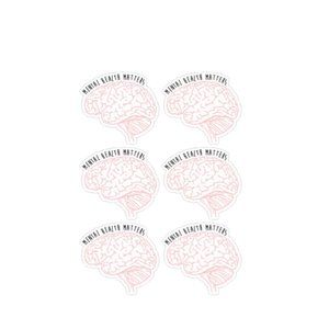 MENTAL HEALTH MATTERS LAMINATED VINYL STICKERS #163